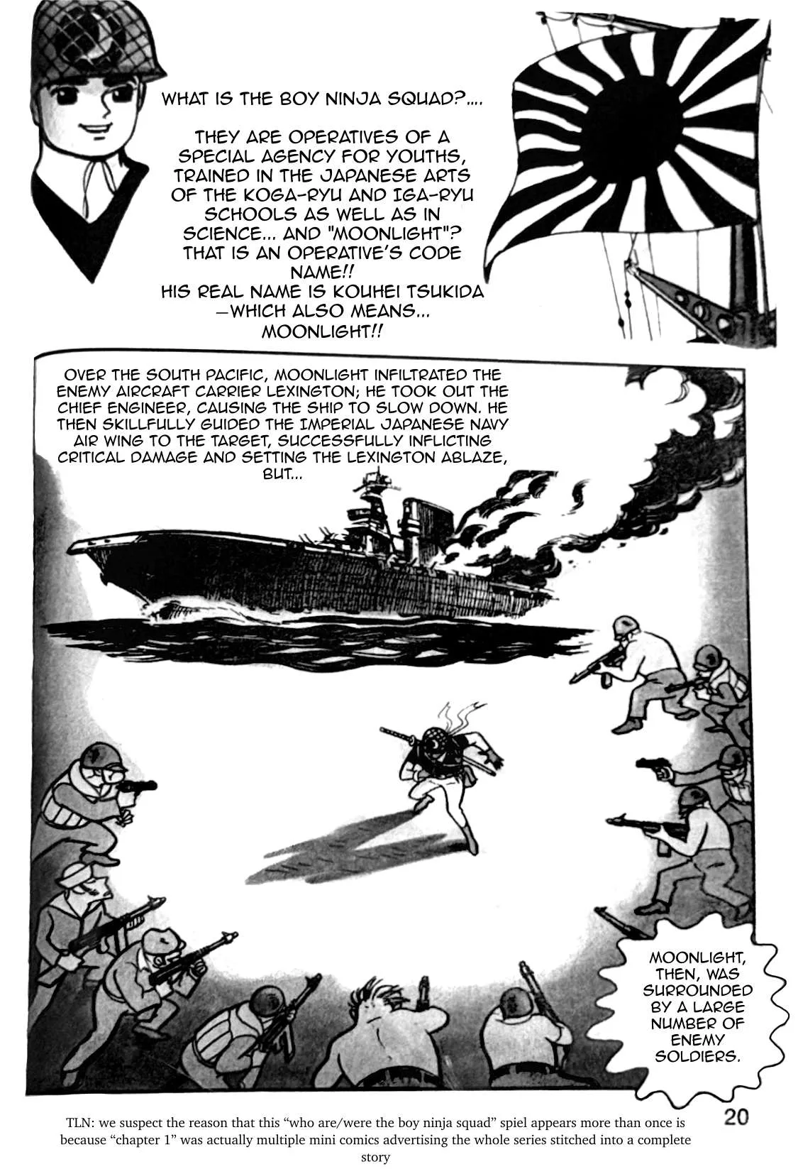 Boy Ninja Force Moonlight Chapter 1 page 20