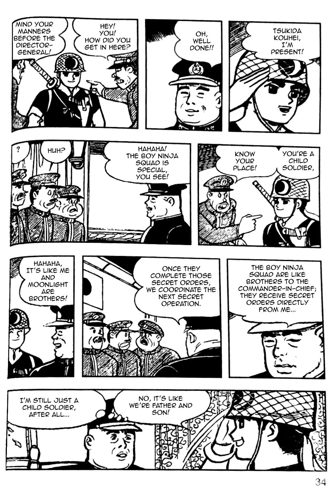 Boy Ninja Force Moonlight Chapter 1 page 33