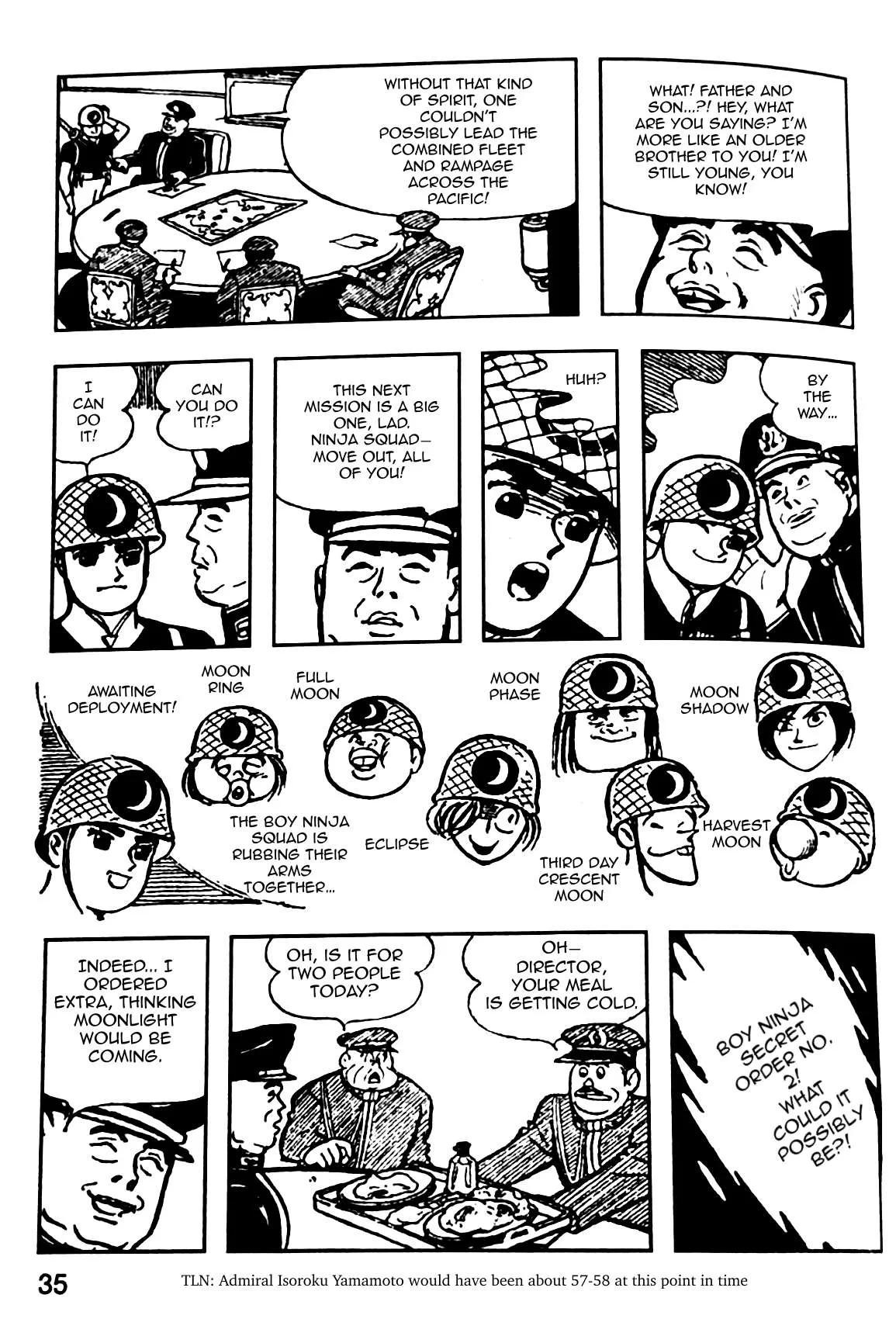 Boy Ninja Force Moonlight Chapter 1 page 34