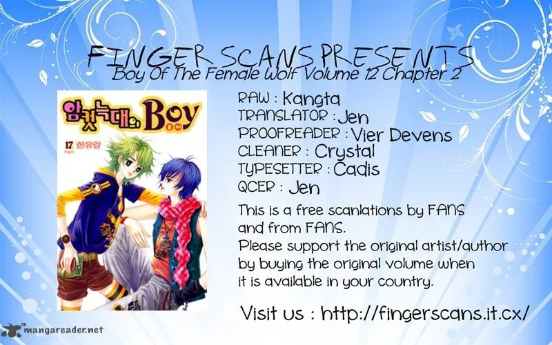 Boy of the Female Wolf Chapter 74 page 1