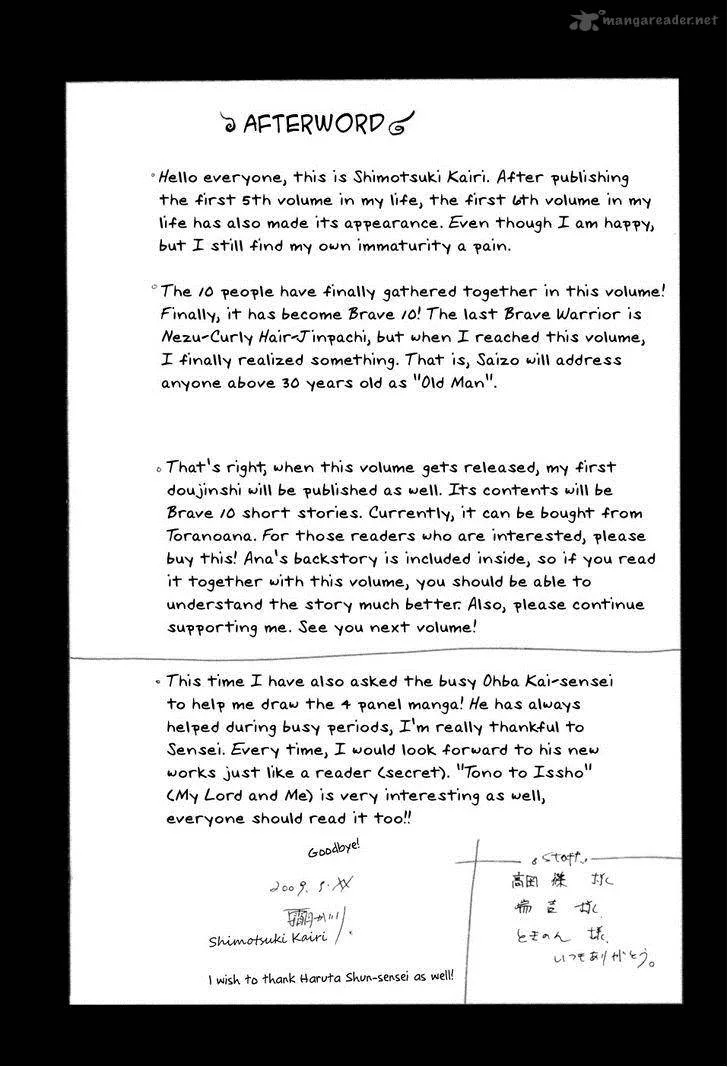 Brave 10 Chapter 35 page 39