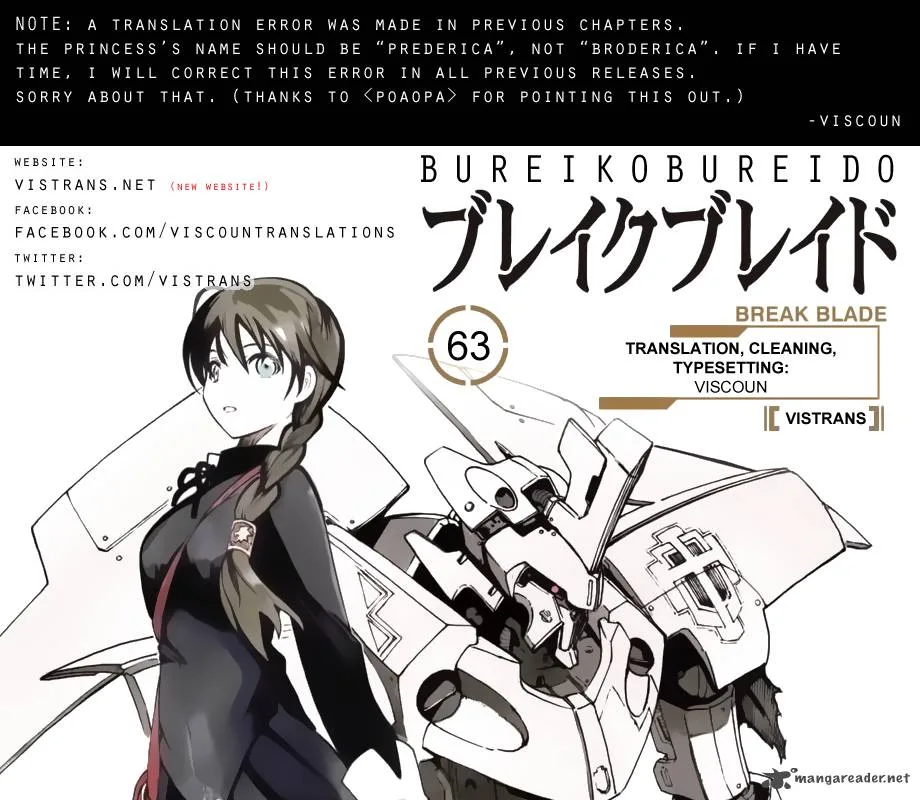 Break Blade Chapter 63 page 1
