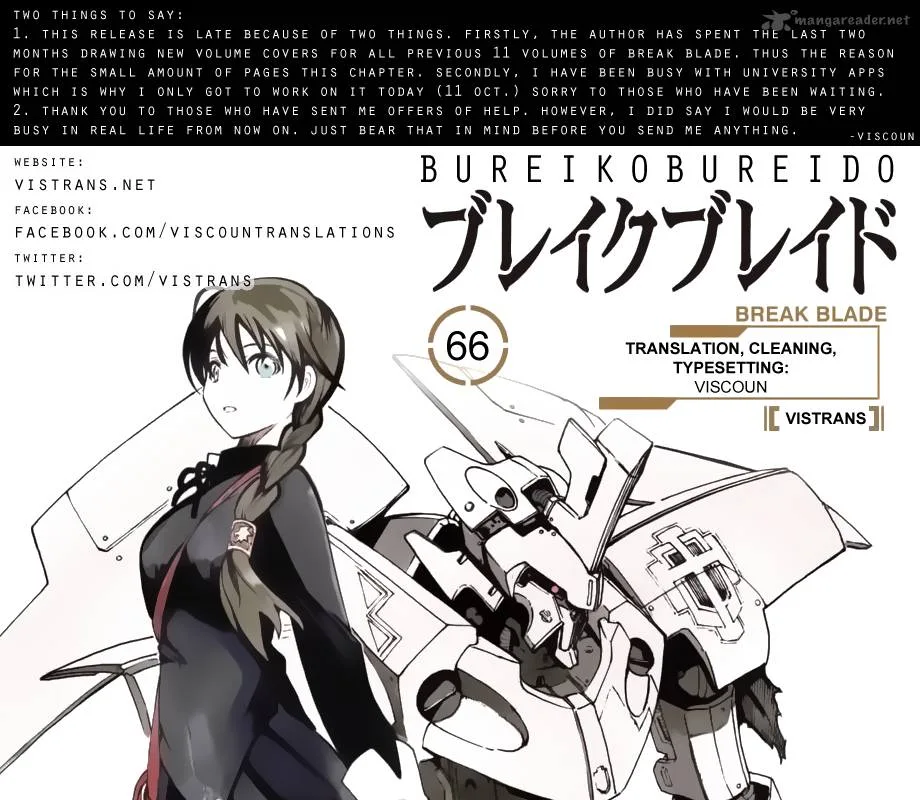 Break Blade Chapter 66 page 1