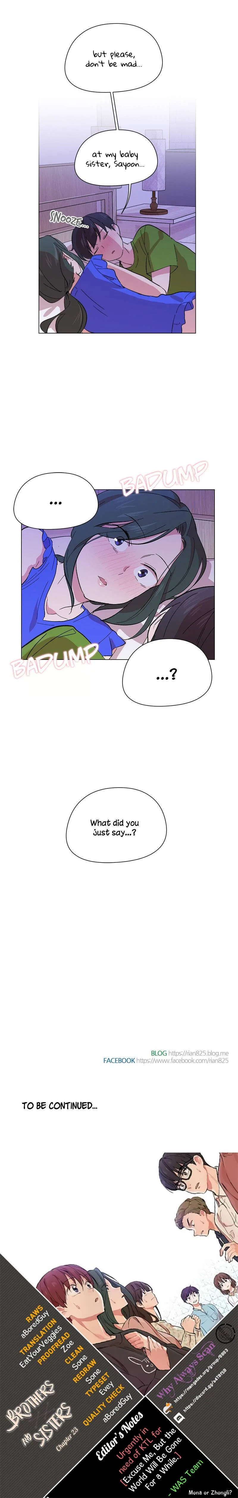 Brothers and Sisters Chapter 23 page 13