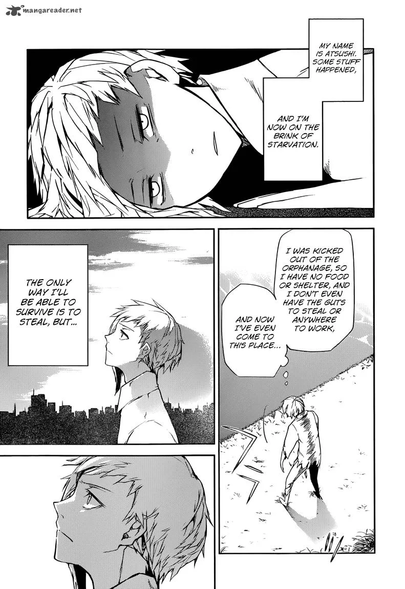 Bungo Stray Dogs Chapter 1 page 4
