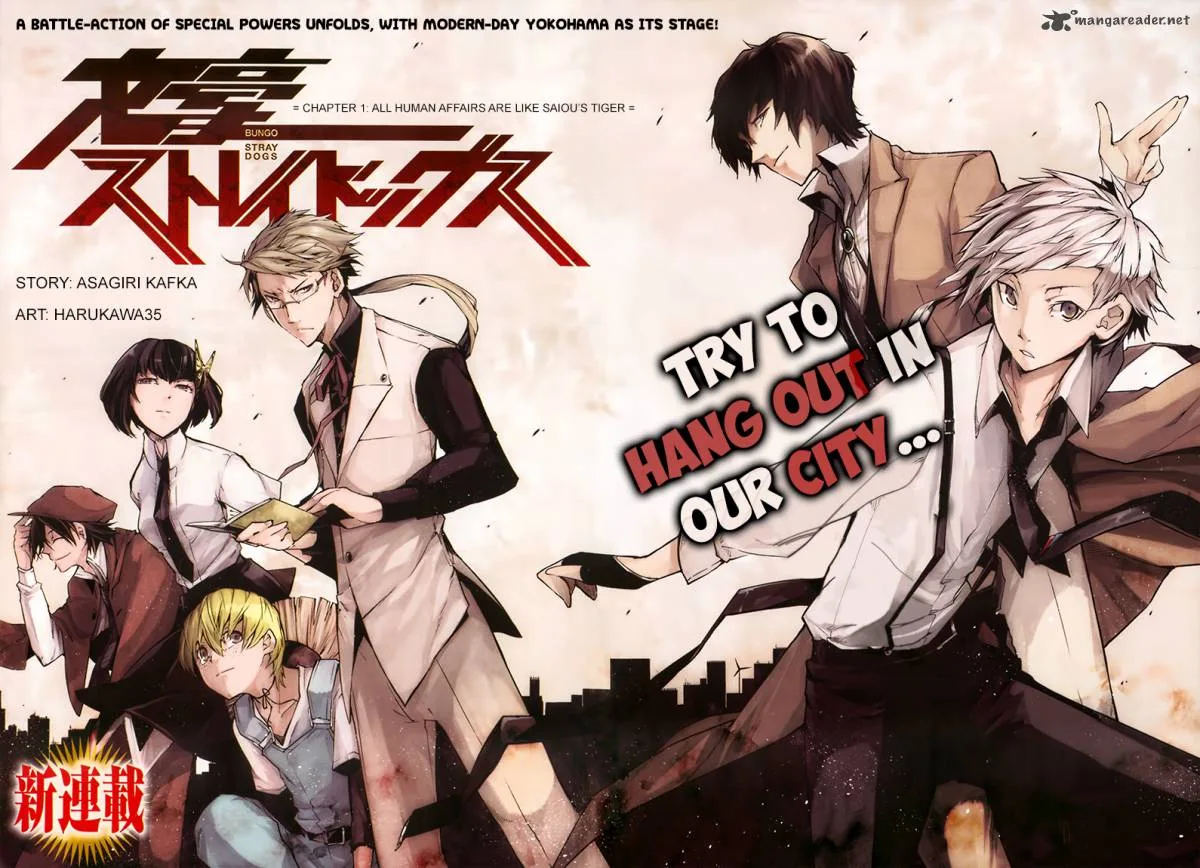 Bungo Stray Dogs Chapter 1 page 3