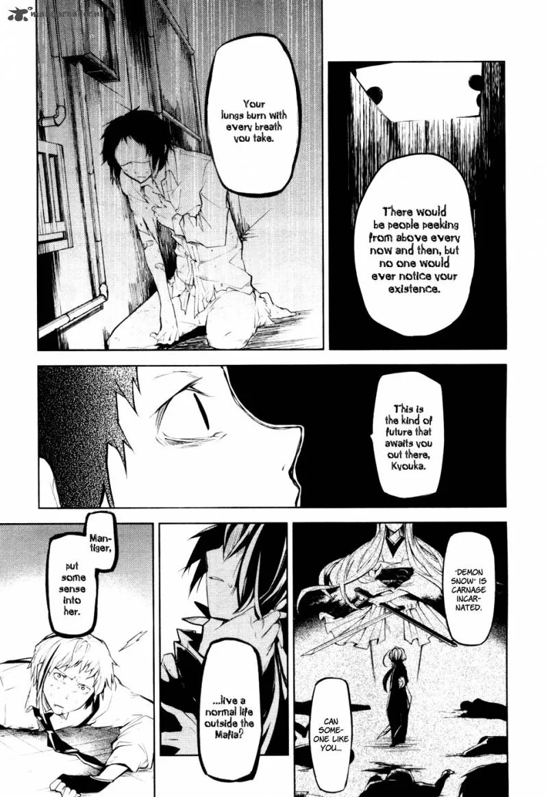 Bungo Stray Dogs Chapter 11 page 34