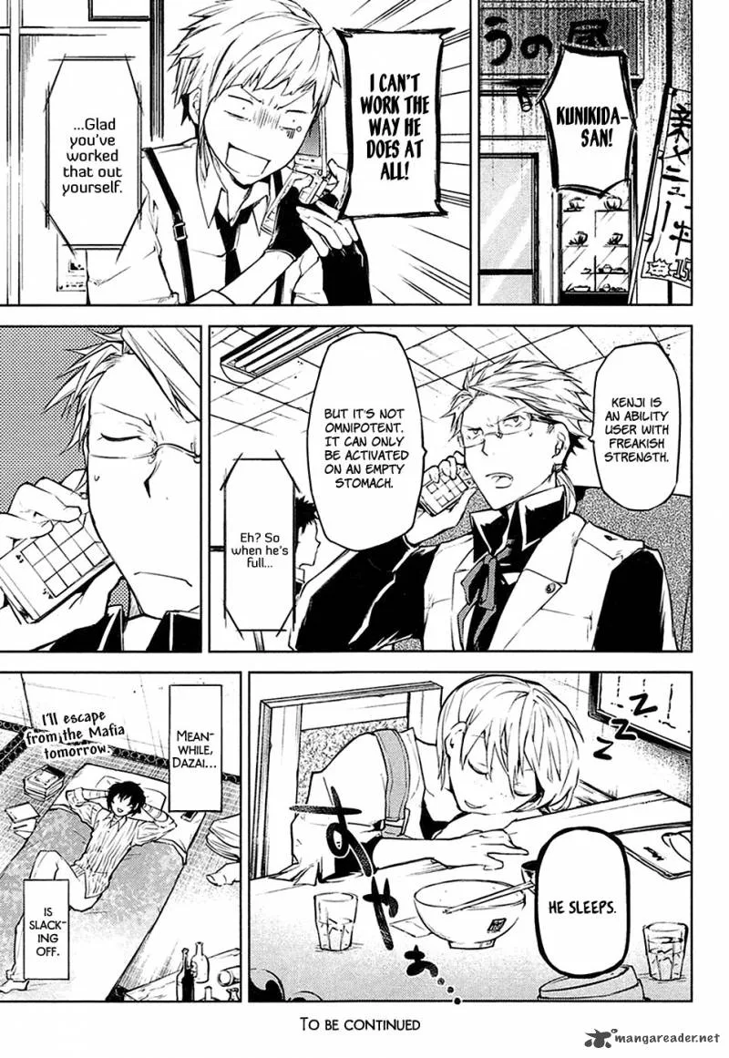 Bungo Stray Dogs Chapter 13 page 37