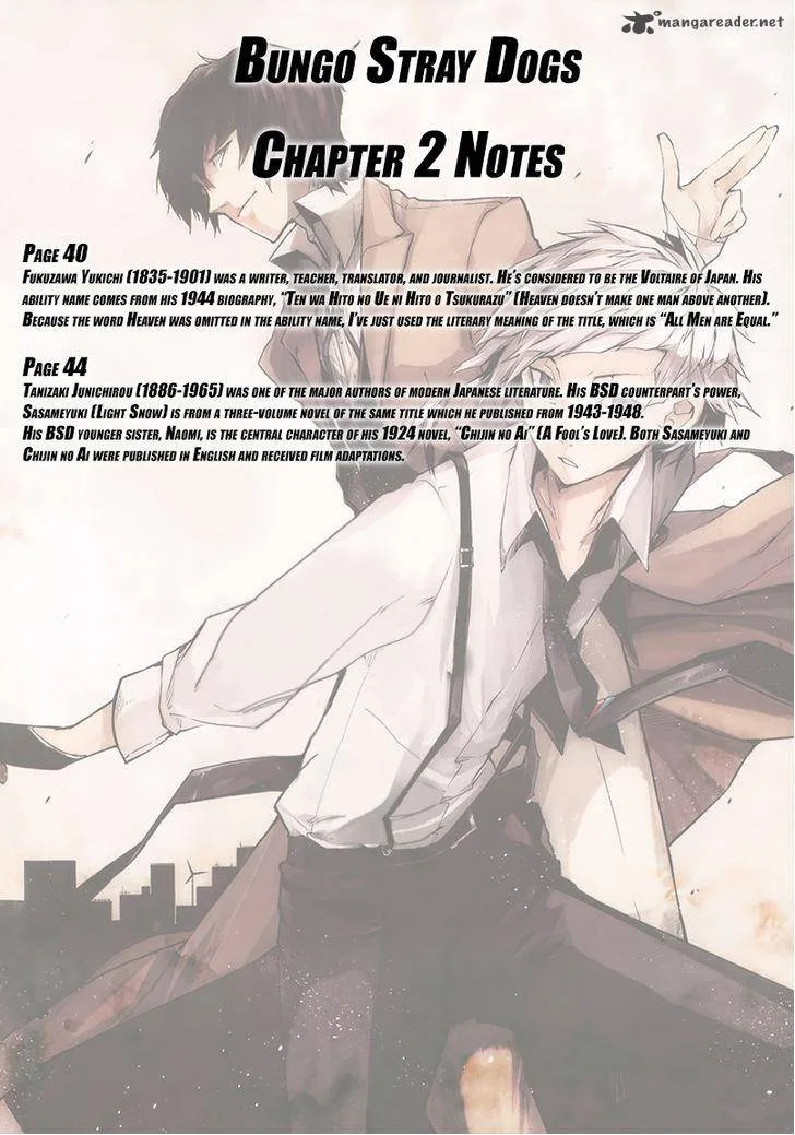 Bungo Stray Dogs Chapter 2 page 47