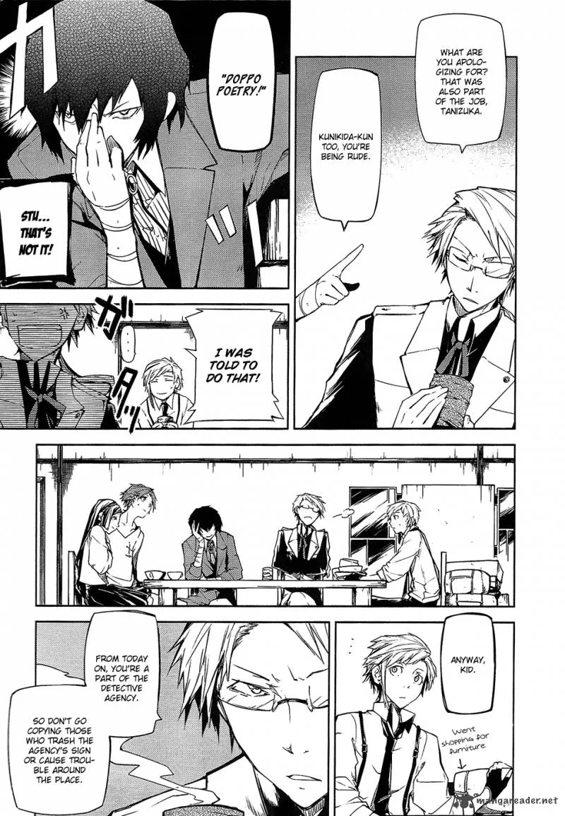 Bungo Stray Dogs Chapter 3 page 4