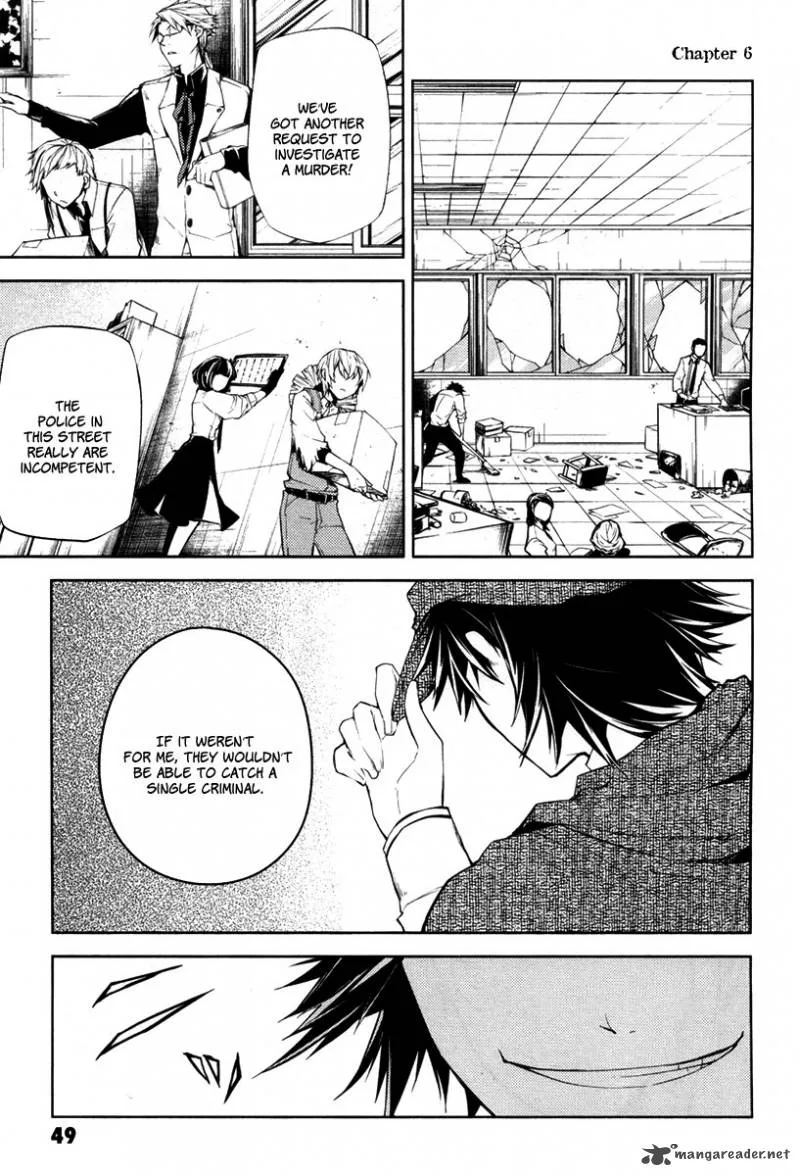 Bungo Stray Dogs Chapter 6 page 3