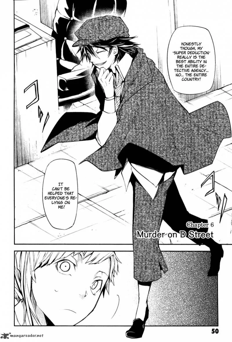 Bungo Stray Dogs Chapter 6 page 4