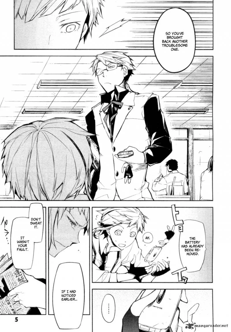 Bungo Stray Dogs Chapter 9 page 6