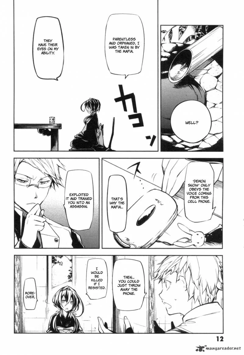 Bungo Stray Dogs Chapter 9 page 13