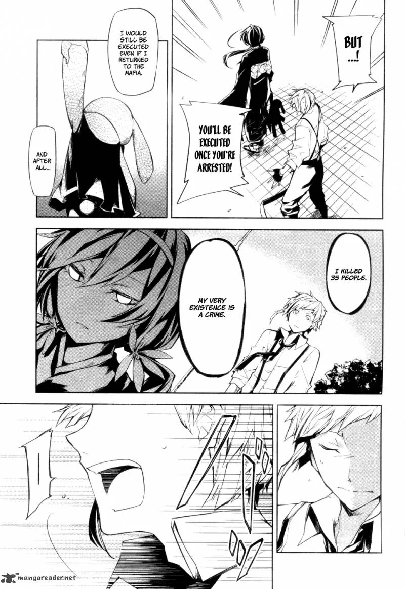 Bungo Stray Dogs Chapter 9 page 36