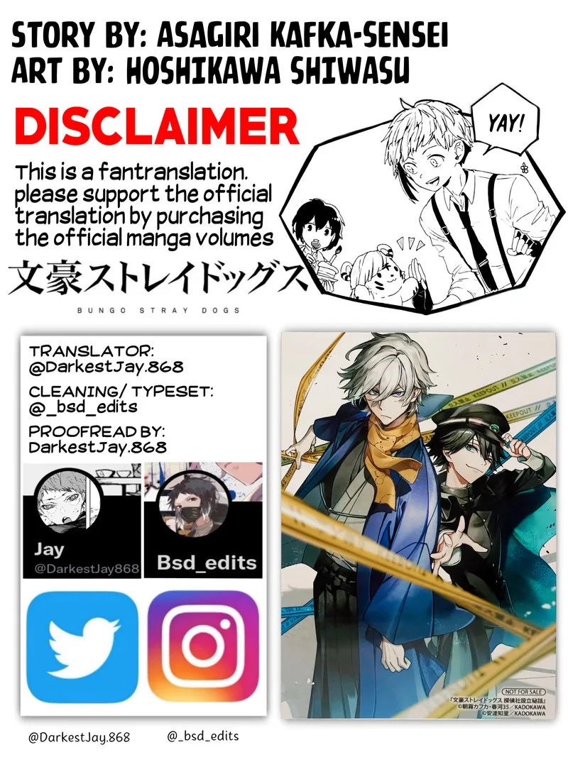 Bungou Stray Dogs: The Secret Story Behind the Detective Agency's Establishment Chapter 1 page 1