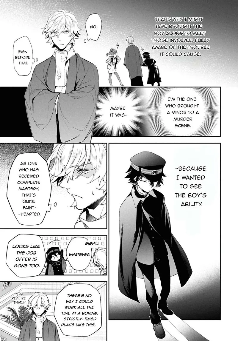Bungou Stray Dogs: The Secret Story Behind the Detective Agency's Establishment Chapter 6 page 5