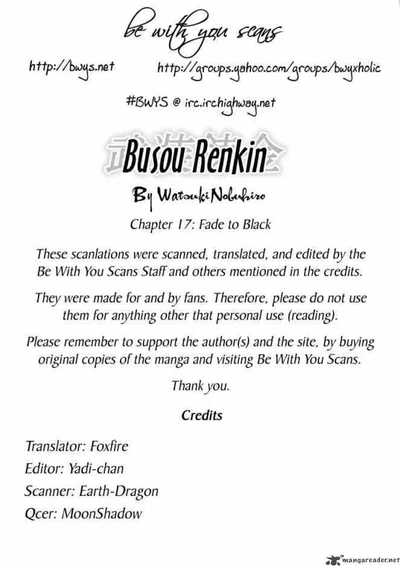 Busou Renkin Chapter 17 page 20