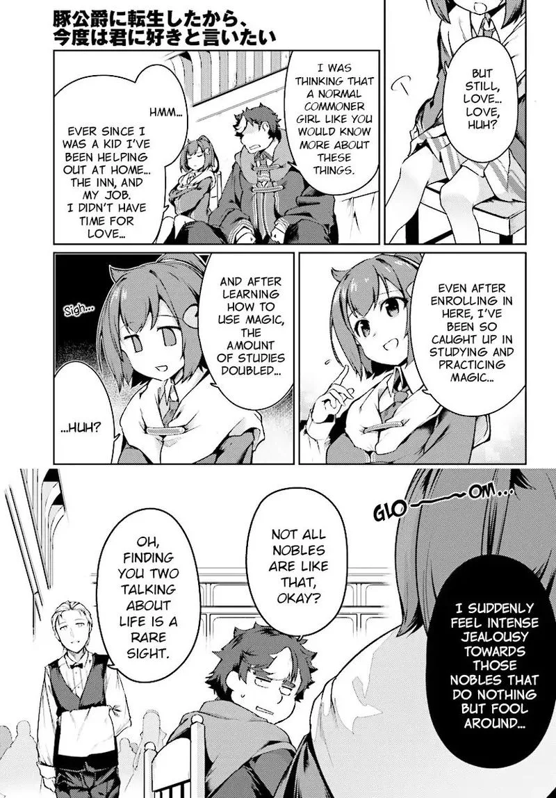 Buta Koushaku ni Tensei Shitakara, Kondo wa Kimi ni Suki to Iitai Chapter 12 page 10