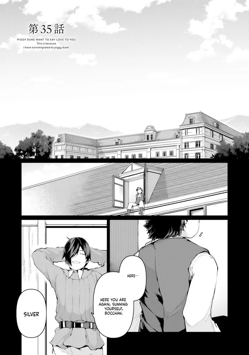 Buta Koushaku ni Tensei Shitakara, Kondo wa Kimi ni Suki to Iitai Chapter 35 page 1