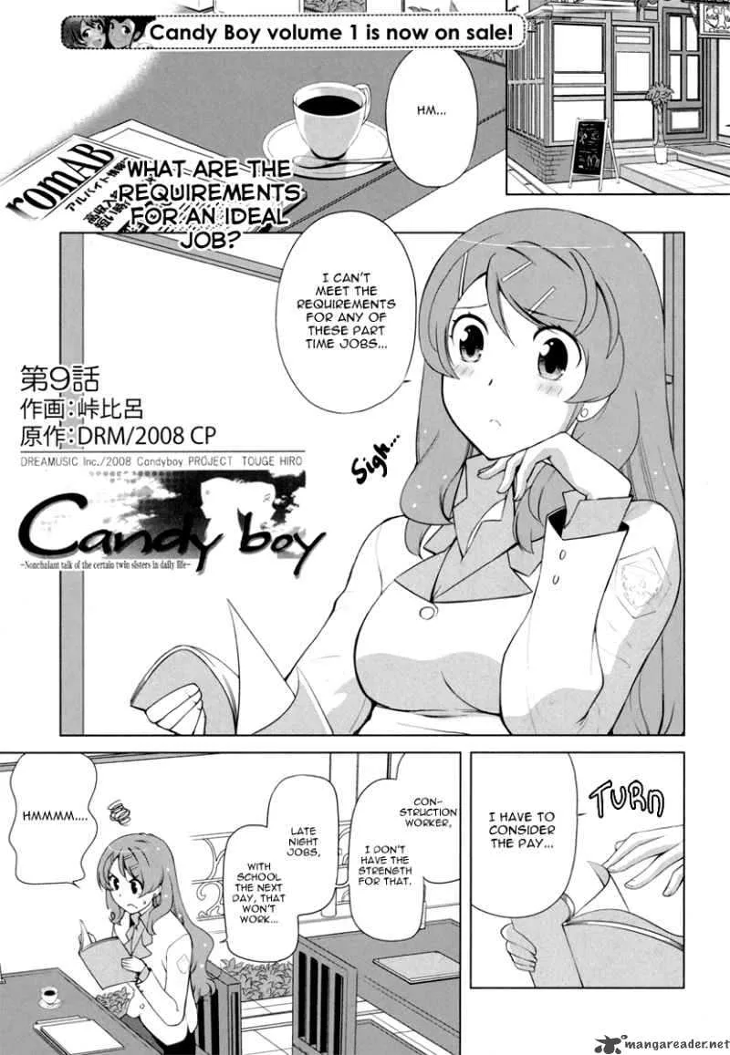 Candy Boy Chapter 9 page 1