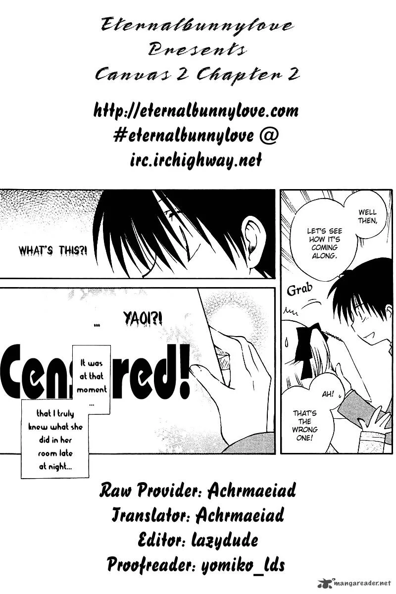 Canvas 2 - Nijiiro no Sketch Chapter 2 page 36