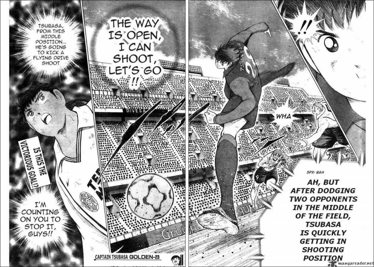 Captain Tsubasa - Golden-23 Chapter 64 page 15