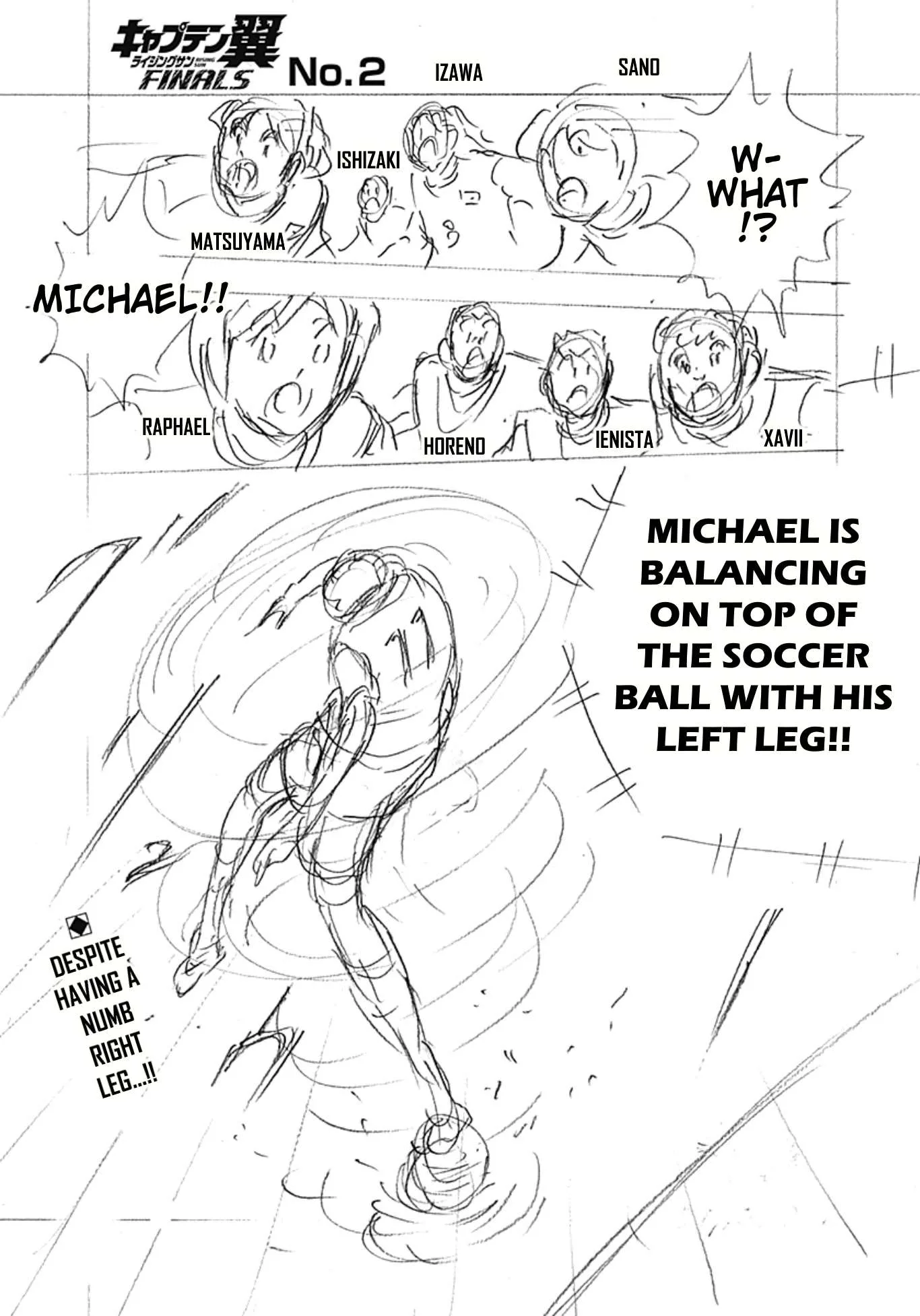 Captain Tsubasa - Rising Sun - FINALS Chapter 2 page 1