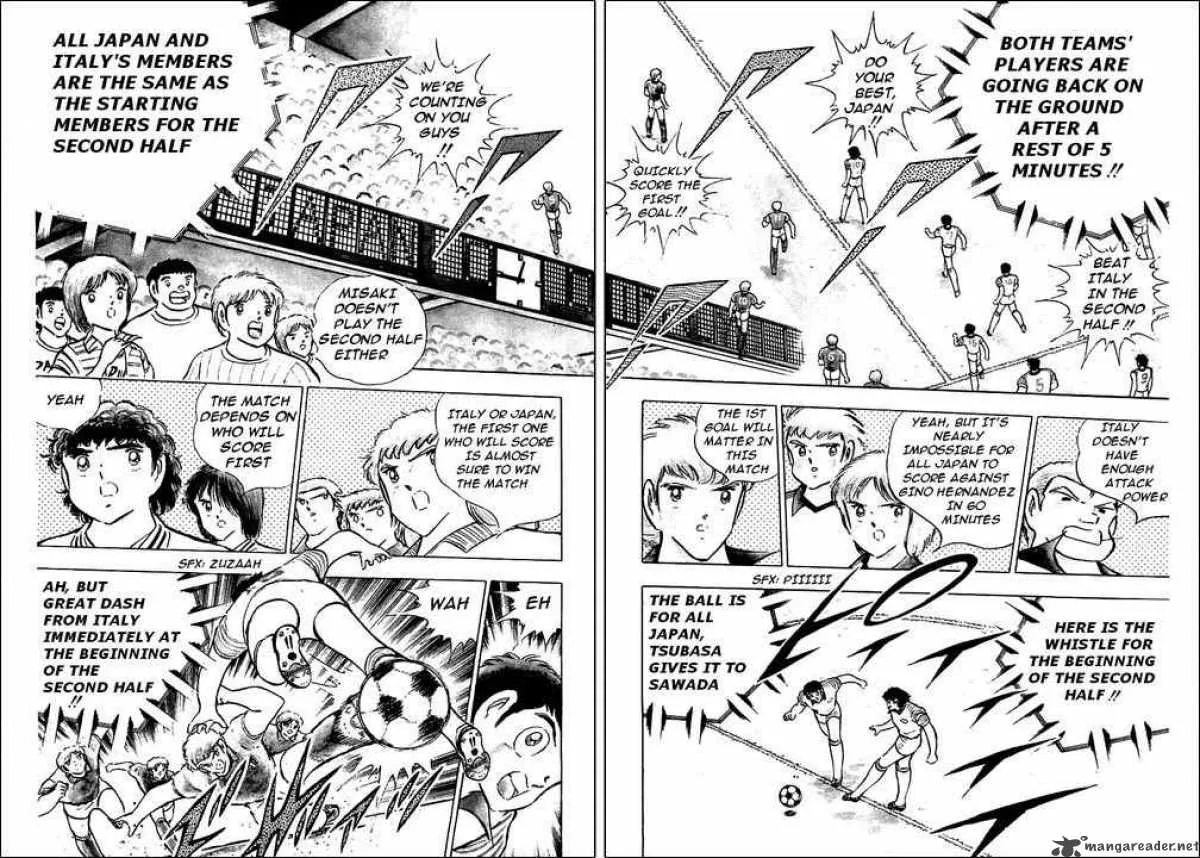 Captain Tsubasa Chapter 91 page 52