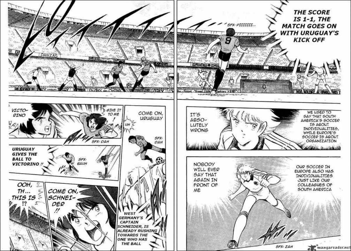 Captain Tsubasa Chapter 97 page 1