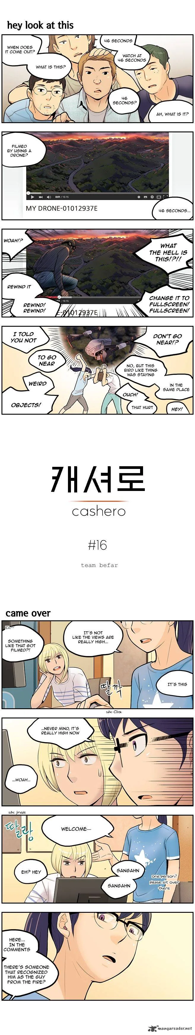 Cashero Chapter 16 page 1