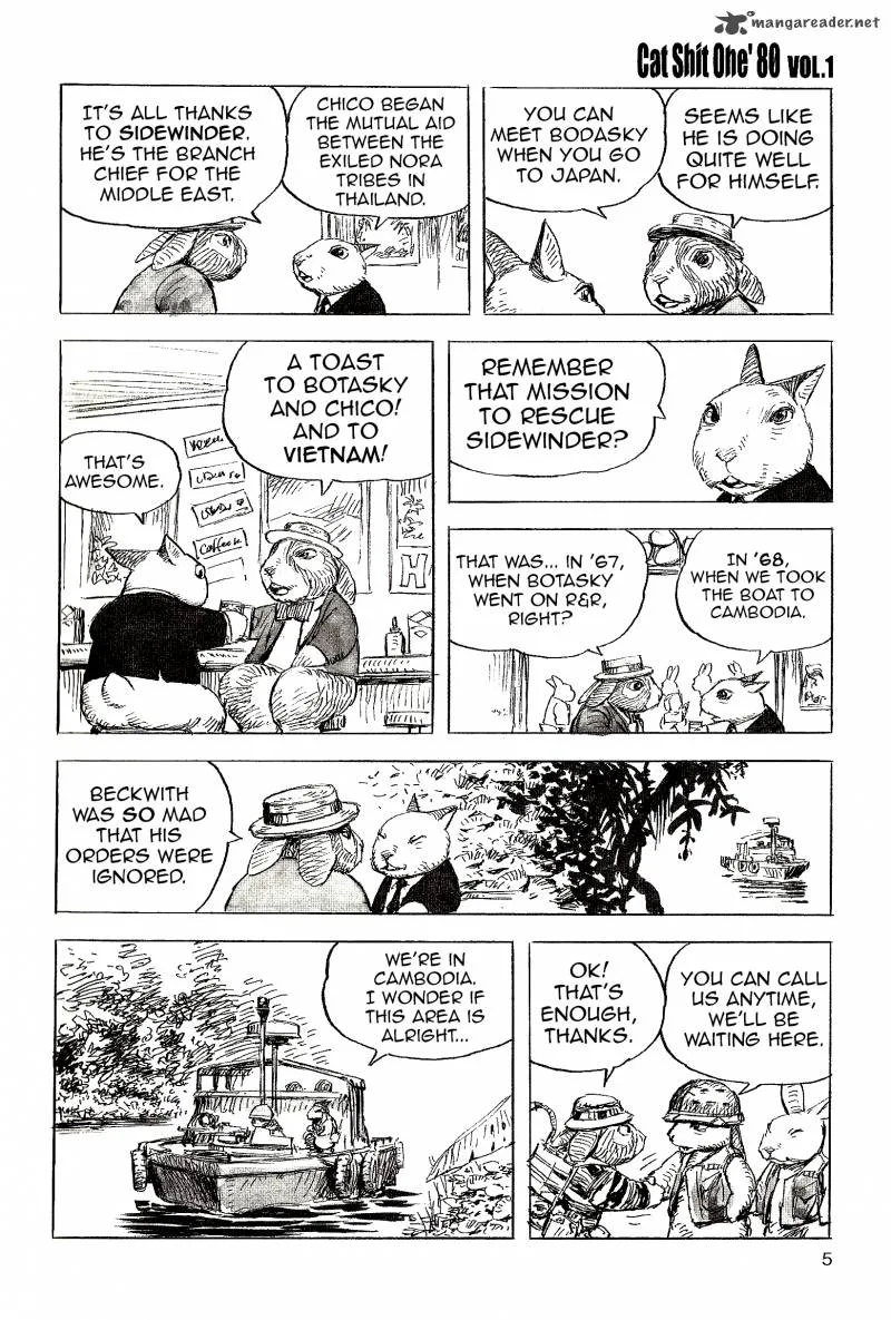 Cat Shit One '80 Chapter 1 page 7