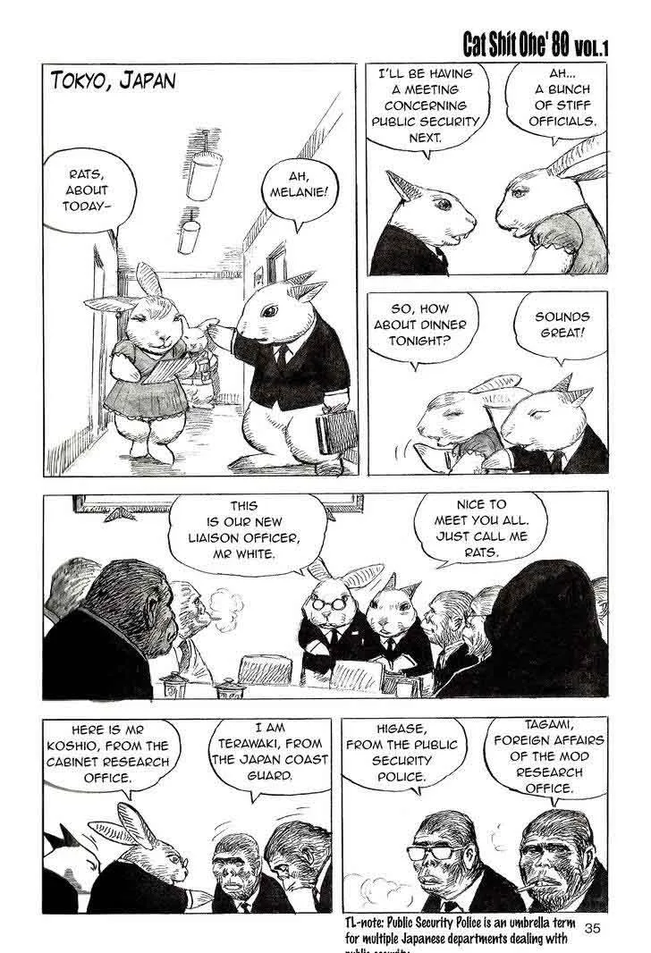 Cat Shit One '80 Chapter 3 page 1