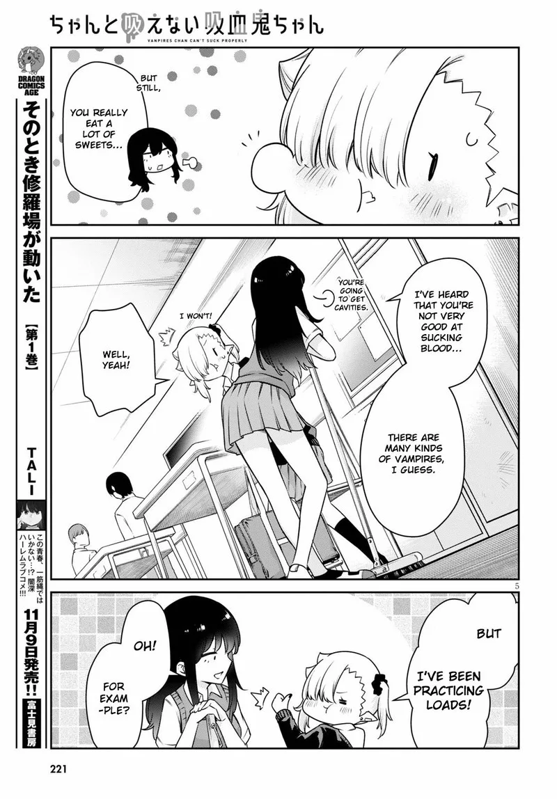 Chanto Suenai Kyuuketsuki-chan Chapter 11 page 6