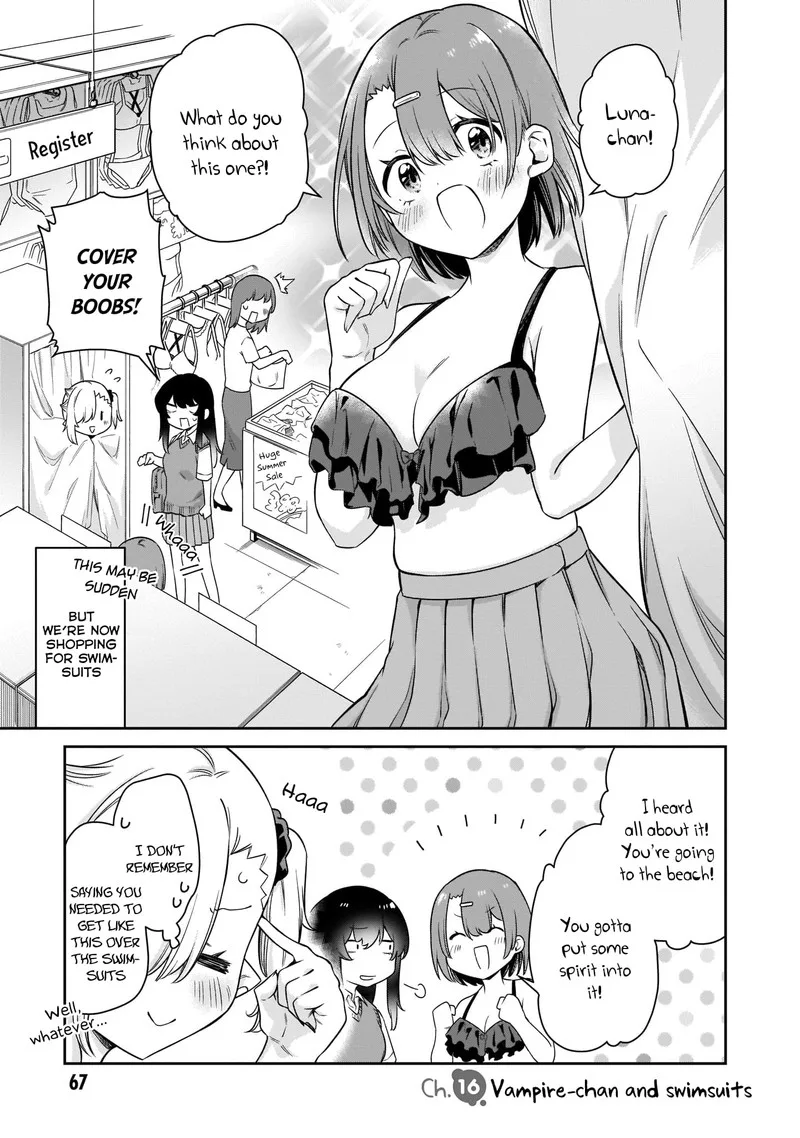 Chanto Suenai Kyuuketsuki-chan Chapter 16 page 1