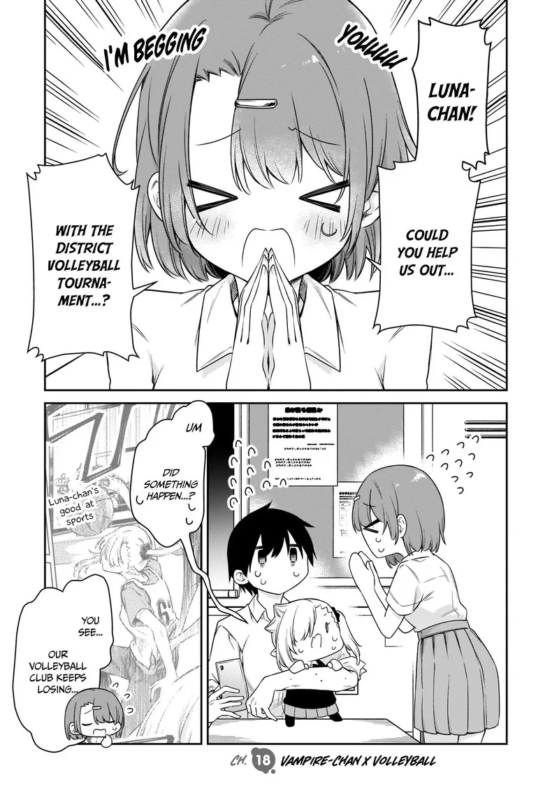 Chanto Suenai Kyuuketsuki-chan Chapter 18 page 1