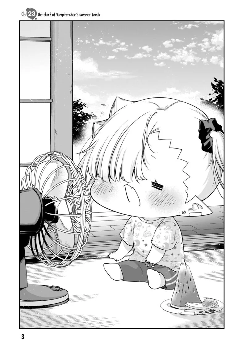 Chanto Suenai Kyuuketsuki-chan Chapter 23 page 3