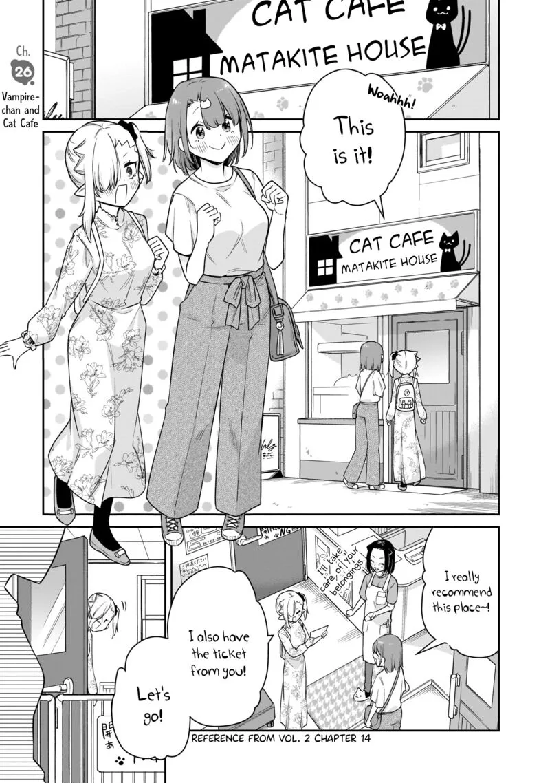 Chanto Suenai Kyuuketsuki-chan Chapter 26 page 1