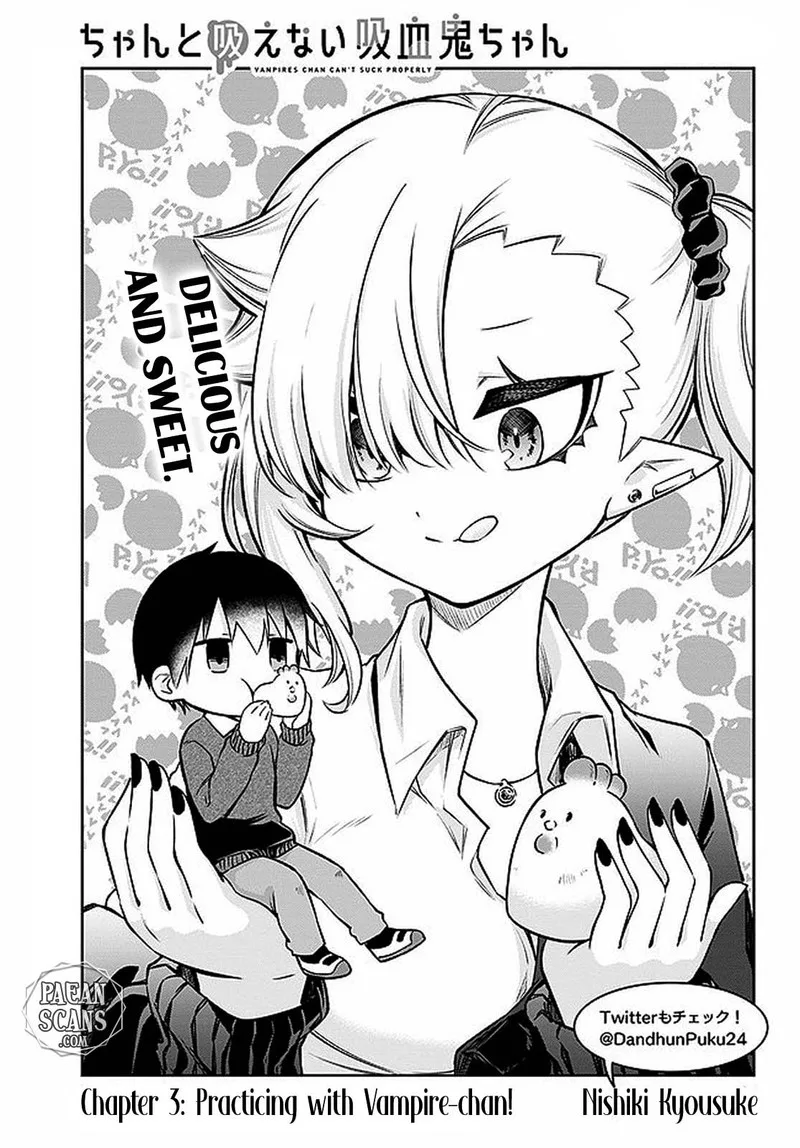 Chanto Suenai Kyuuketsuki-chan Chapter 3 page 1