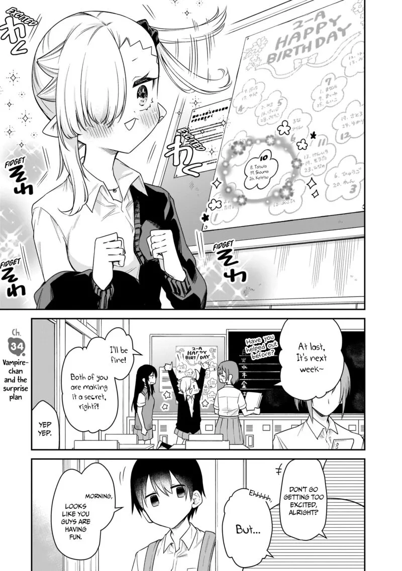 Chanto Suenai Kyuuketsuki-chan Chapter 34 page 2