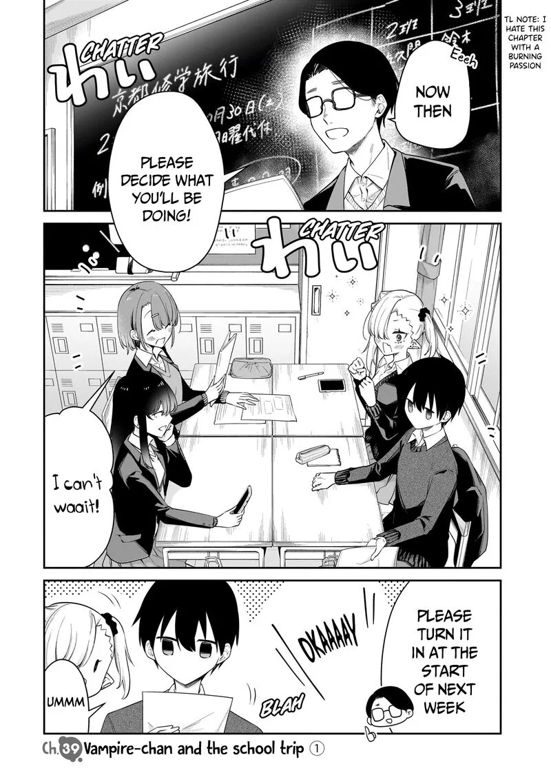 Chanto Suenai Kyuuketsuki-chan Chapter 39 page 2