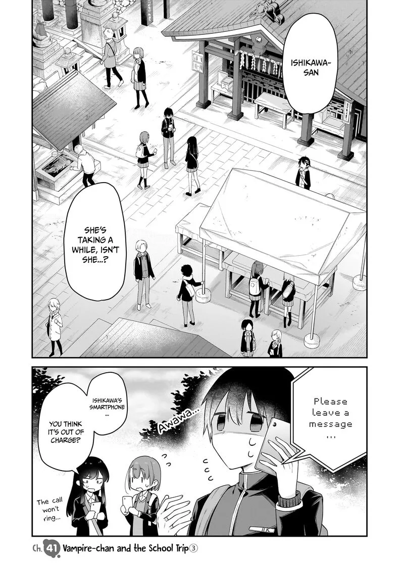 Chanto Suenai Kyuuketsuki-chan Chapter 41 page 2