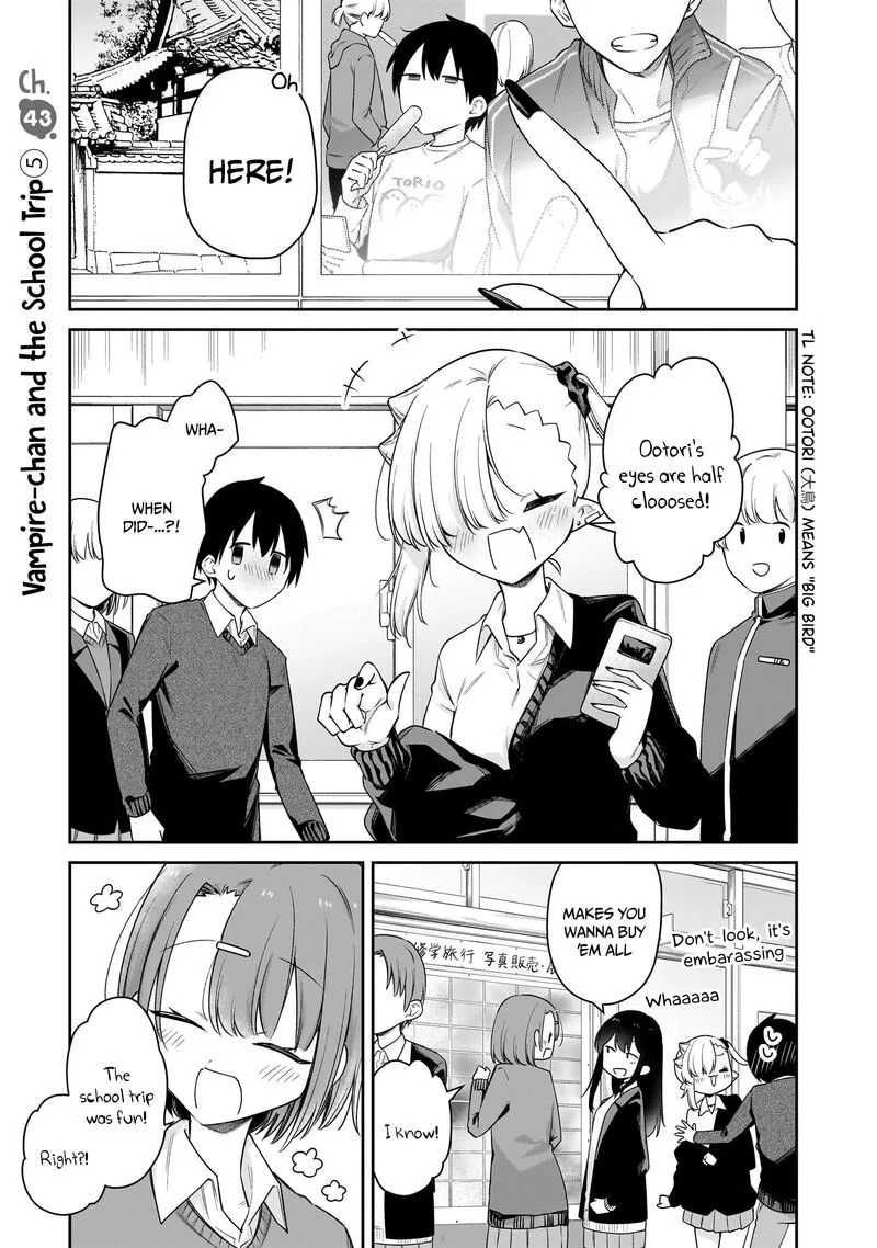 Chanto Suenai Kyuuketsuki-chan Chapter 43 page 2