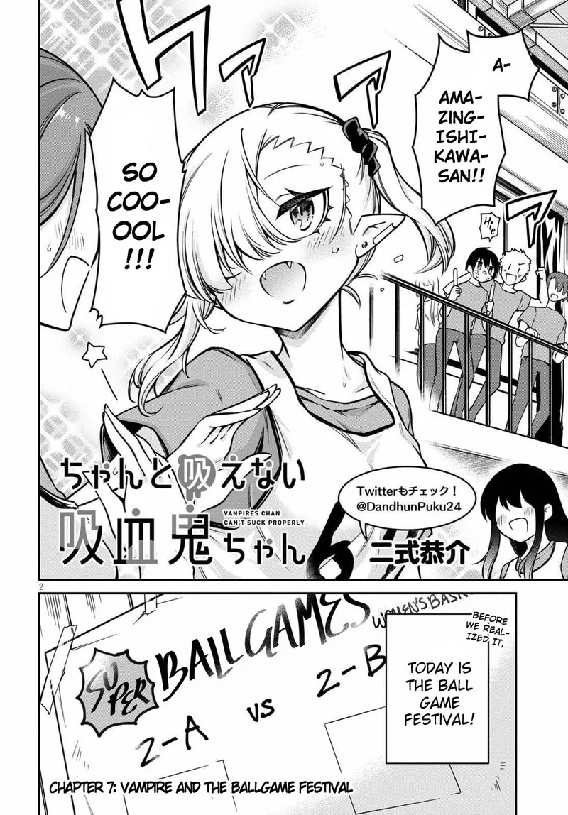 Chanto Suenai Kyuuketsuki-chan Chapter 7 page 2