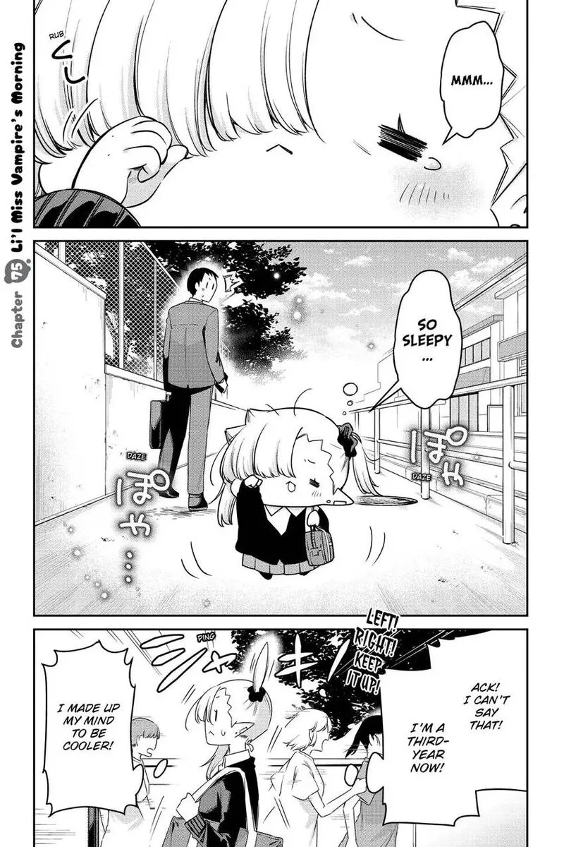 Chanto Suenai Kyuuketsuki-chan Chapter 75 page 2