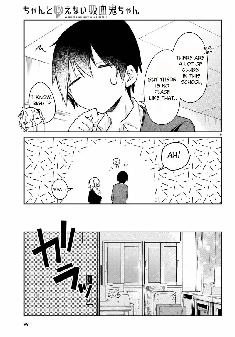 Chanto Suenai Kyuuketsuki-chan Chapter 8 page 9