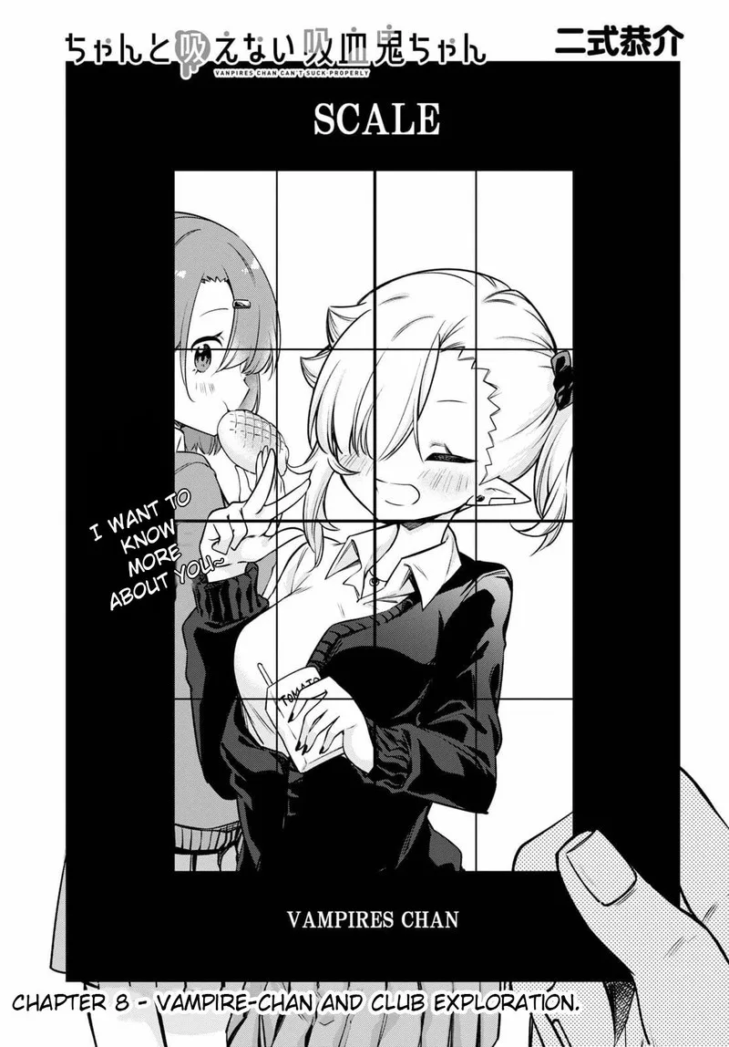 Chanto Suenai Kyuuketsuki-chan Chapter 8 page 1