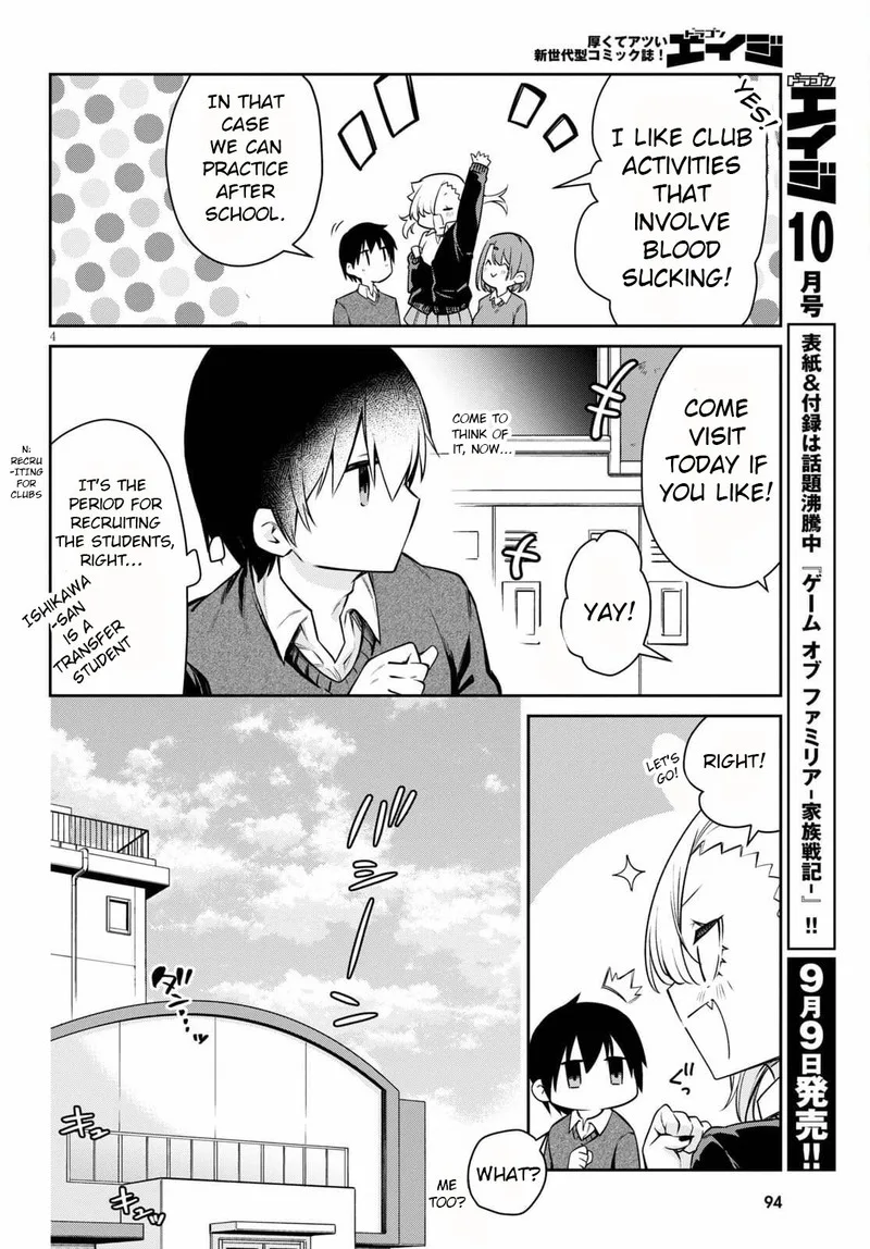 Chanto Suenai Kyuuketsuki-chan Chapter 8 page 4