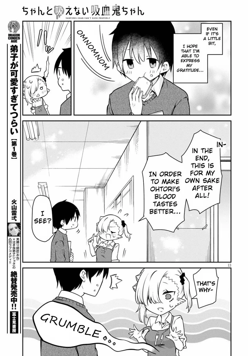 Chanto Suenai Kyuuketsuki-chan Chapter 9 page 13