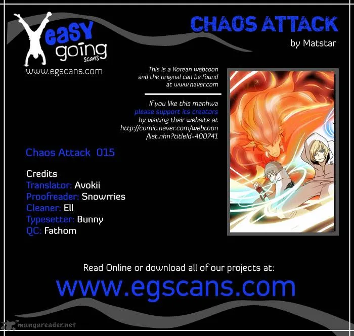 Chaos Attack Chapter 15 page 1